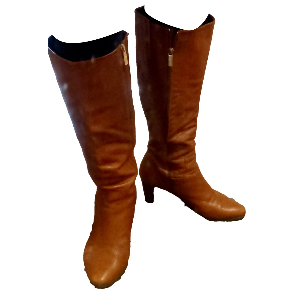 Pre-owned Lk Bennett Leather Boots In Brown