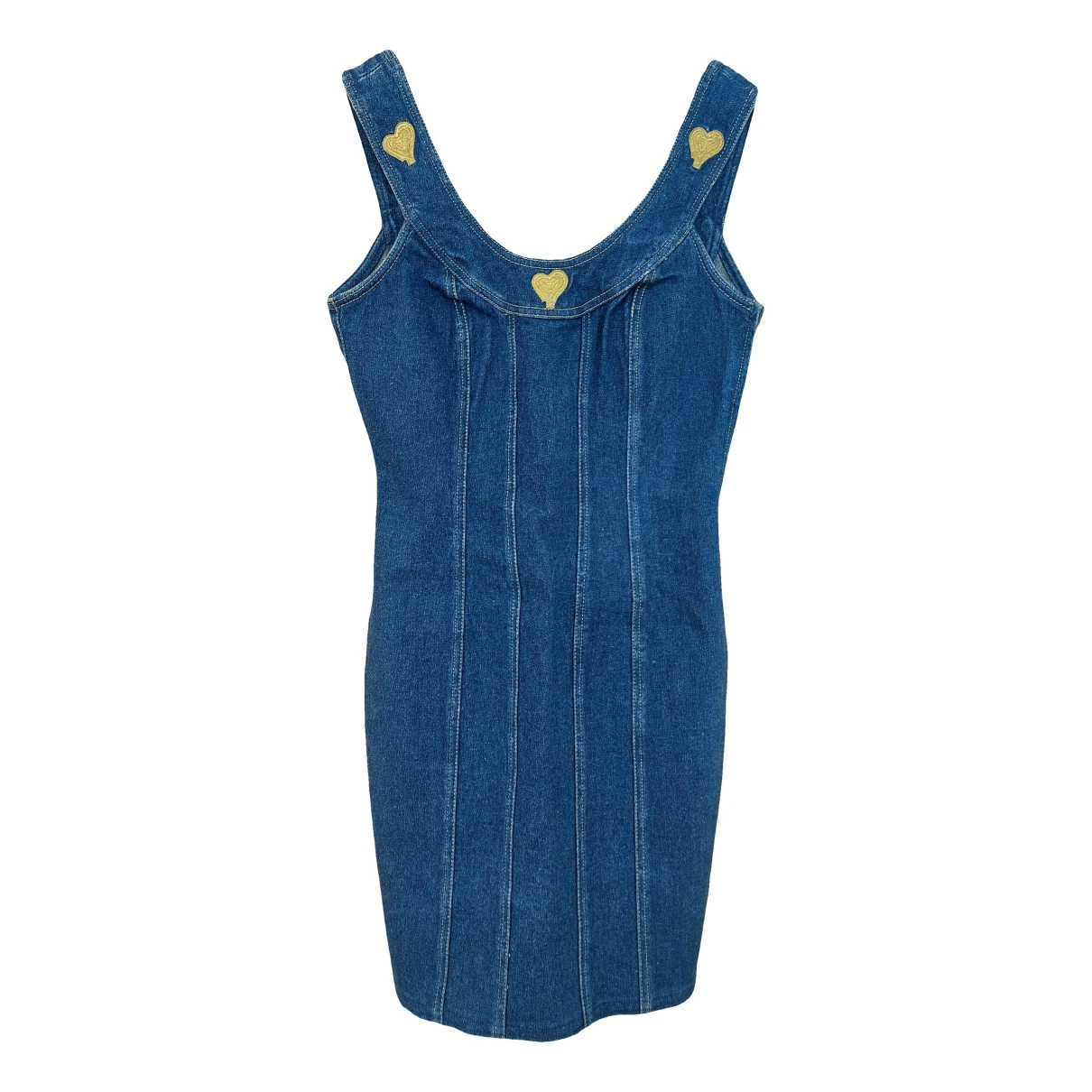 Pre-owned Chiara Boni Mini Dress In Blue