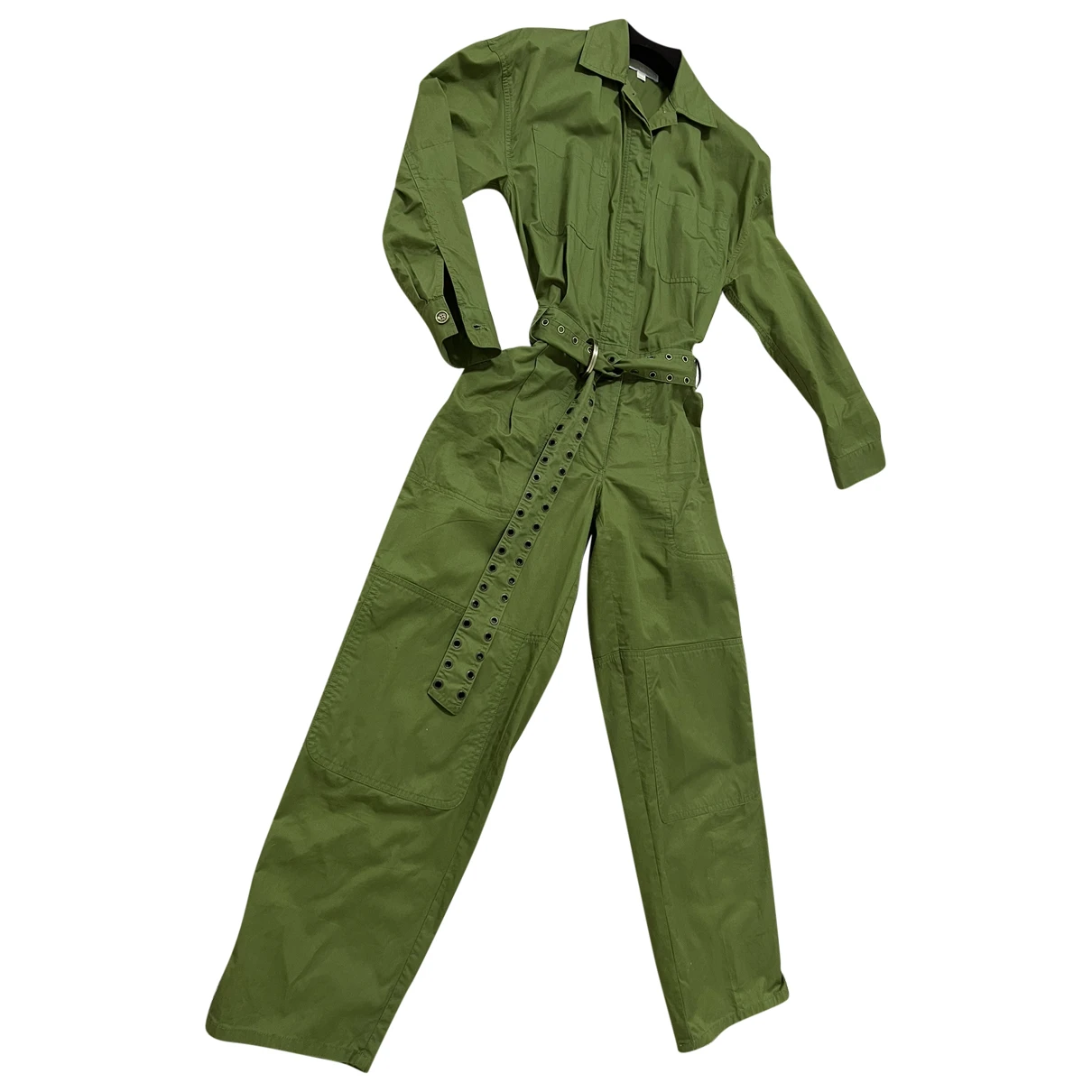 Pre-owned Michael Kors Jumpsuit In Green