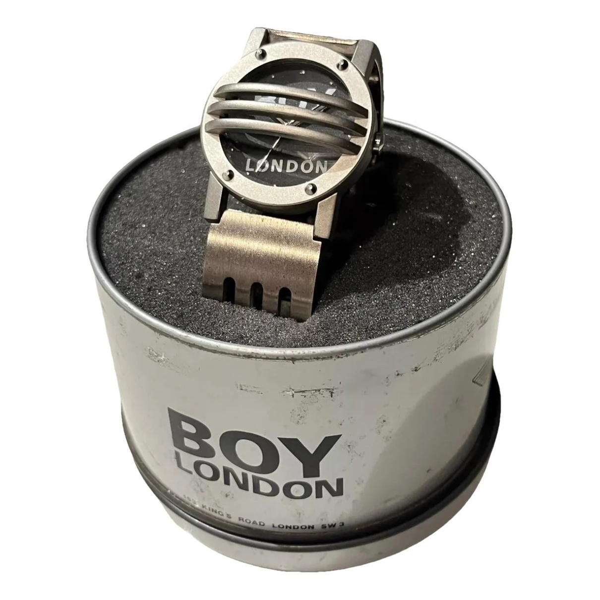 Pre-owned Boy London Watch In Silver