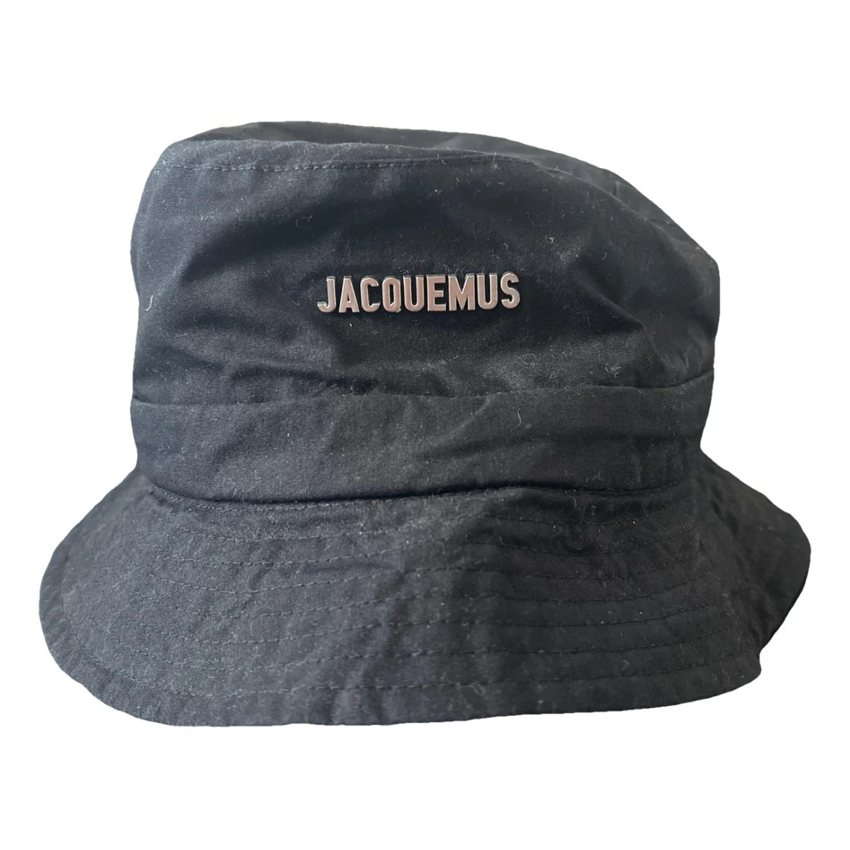 Pre-owned Jacquemus Panama In Black