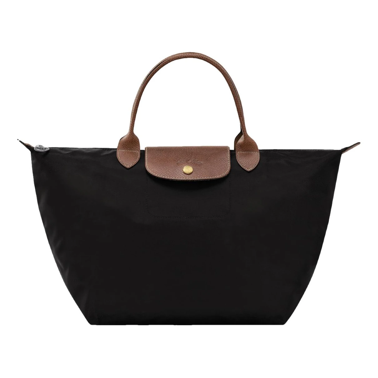 Pre-owned Longchamp Cloth Bag In Black