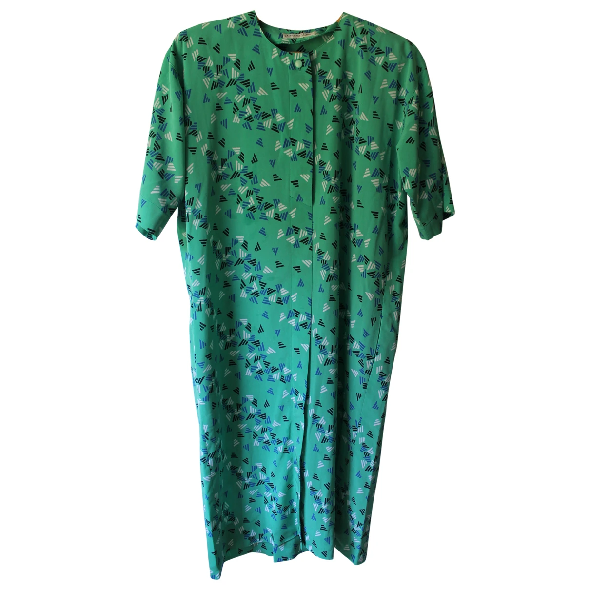 Pre-owned Dior Mid-length Dress In Green