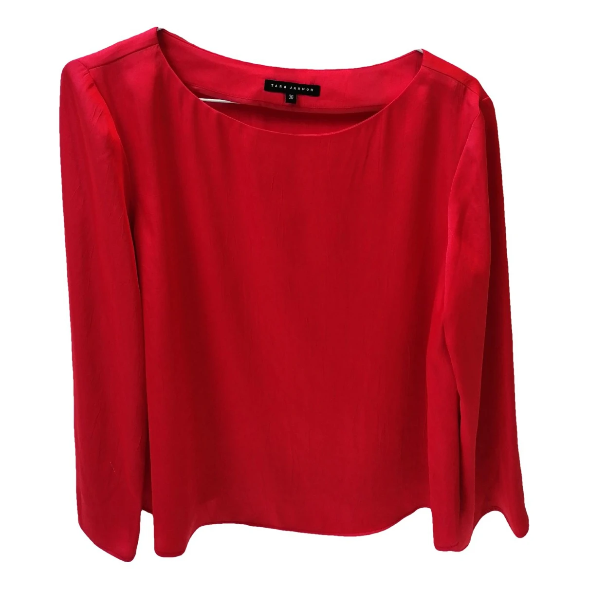 Pre-owned Tara Jarmon Blouse In Red
