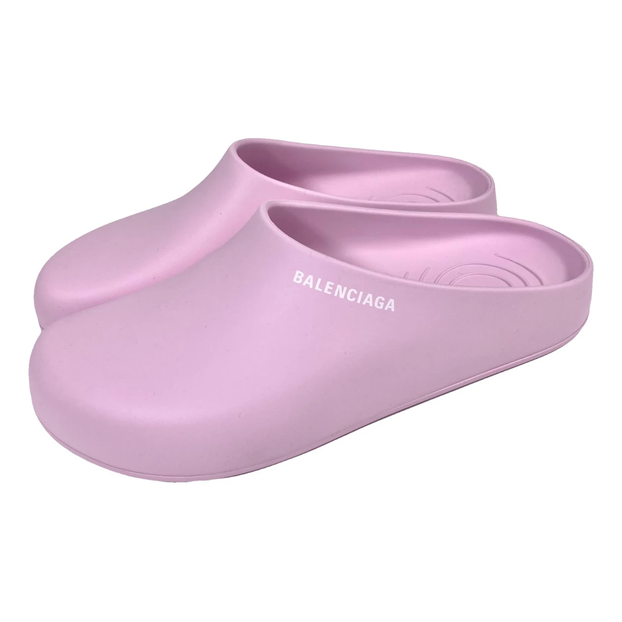 Pre-owned Balenciaga Mules & Clogs In Pink
