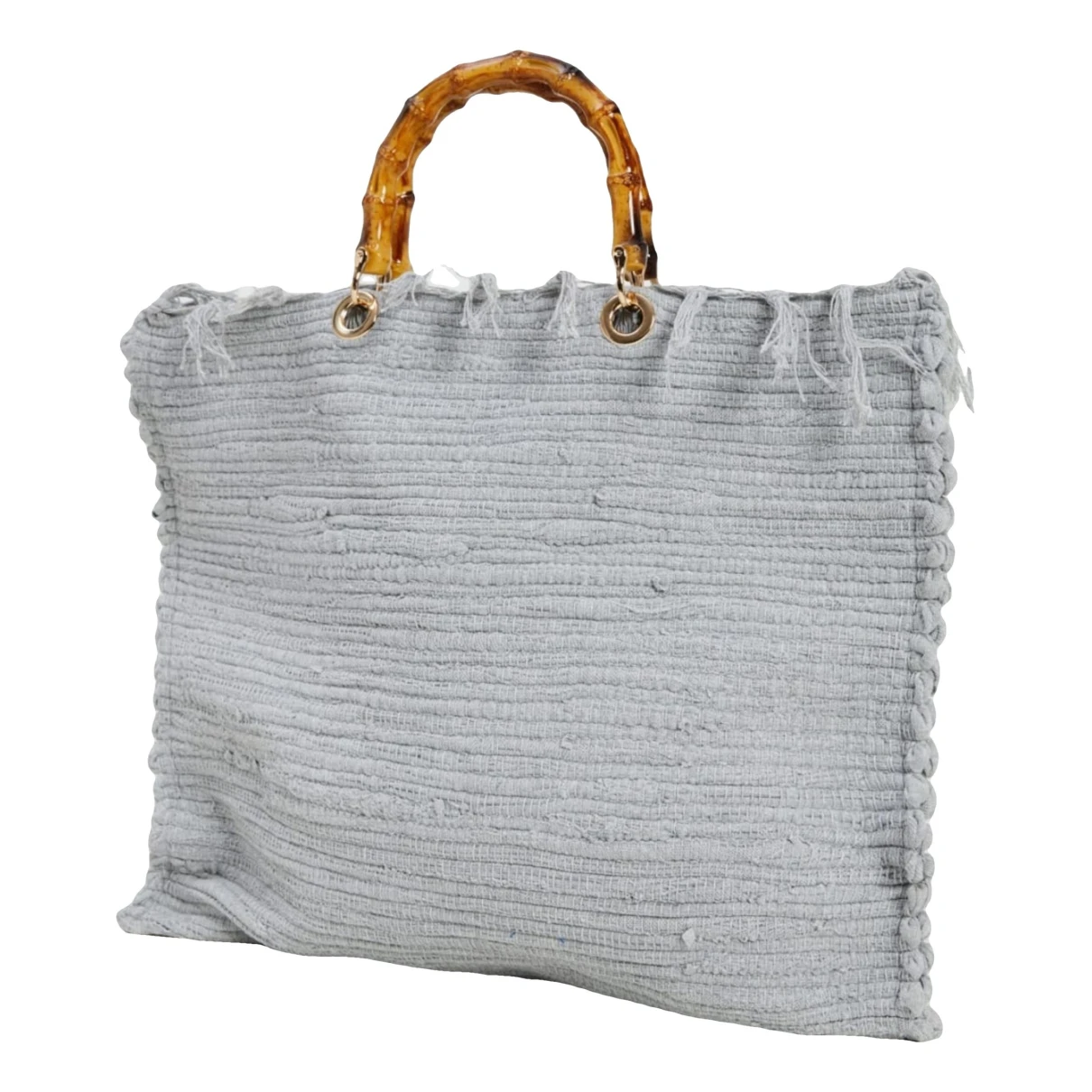 Pre-owned Max Mara Handbag In Grey