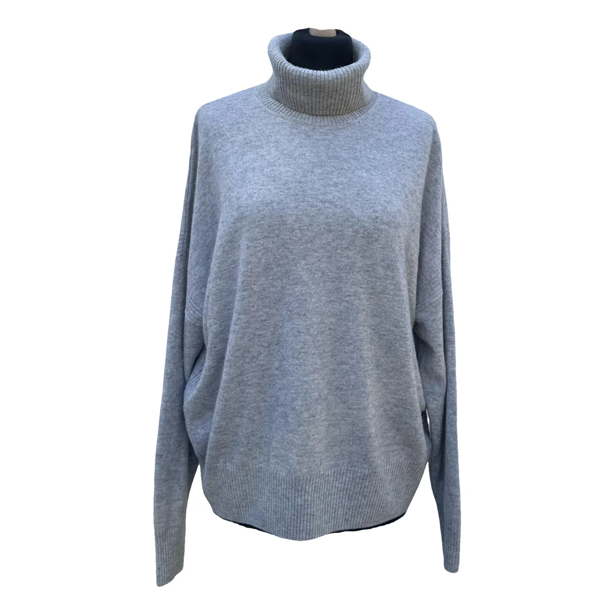 Pre-owned Reiss Wool Jumper In Grey