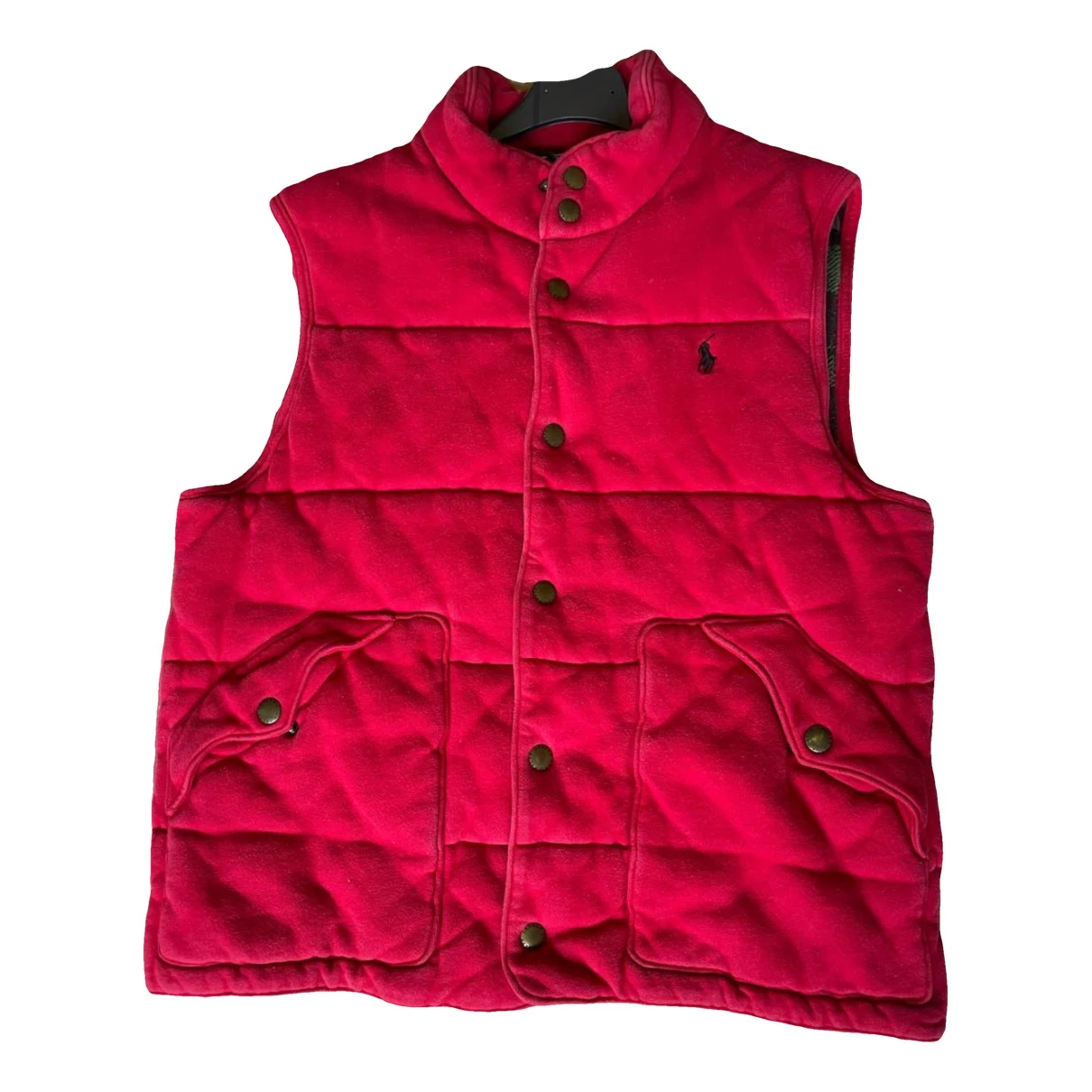 Pre-owned Polo Ralph Lauren Vest In Red
