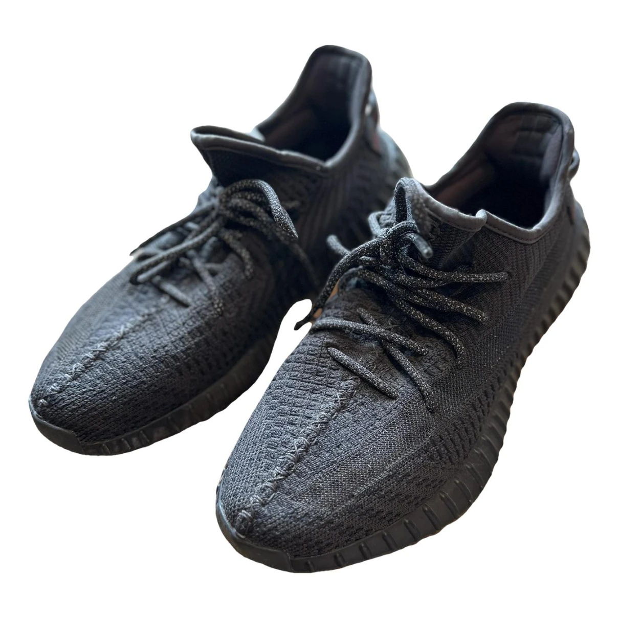 Pre-owned Yeezy X Adidas Boost 350 V2 Trainers In Black