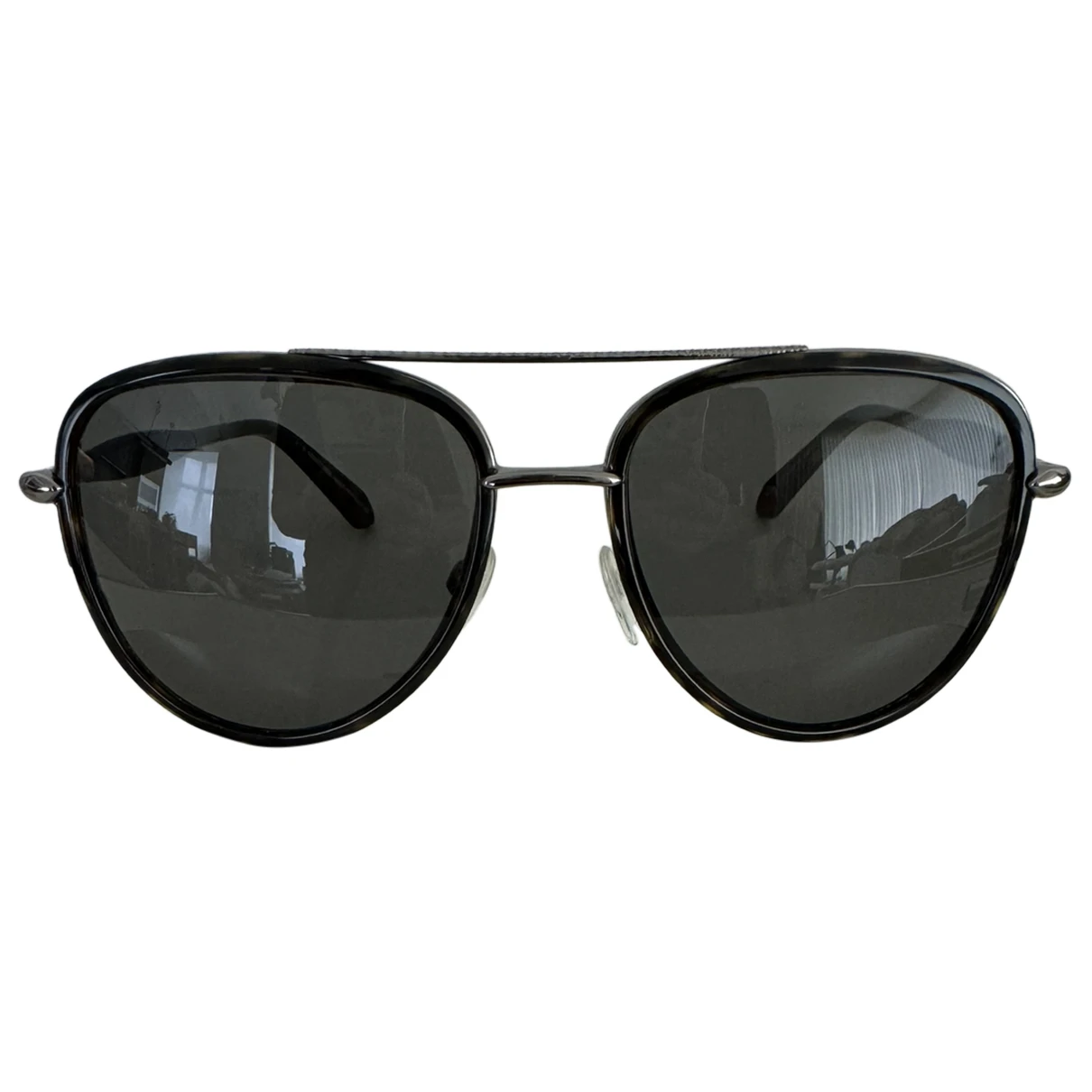 Pre-owned Roberto Cavalli Aviator Sunglasses In Brown