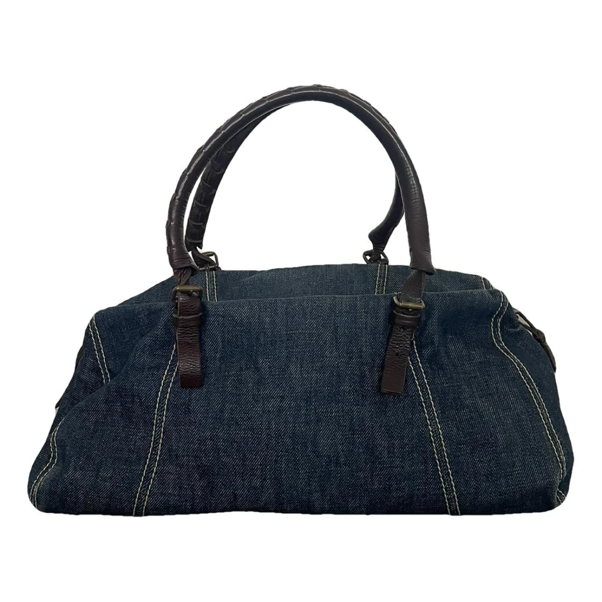 Pre-owned Miu Miu Handbag In Blue