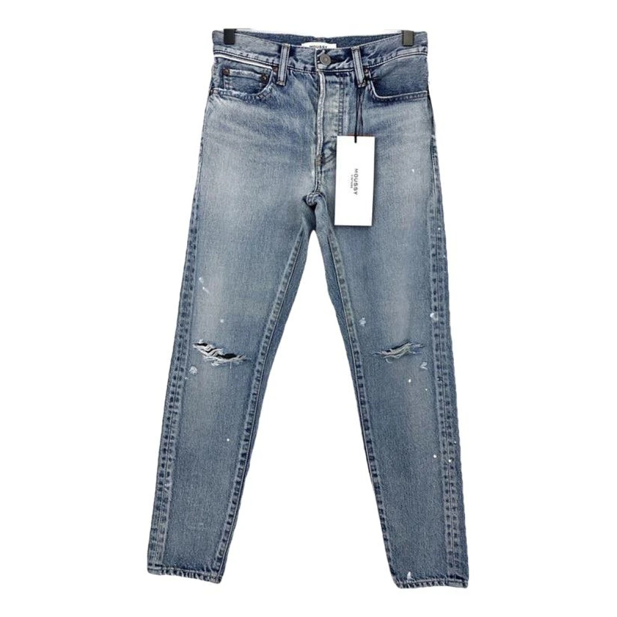 Pre-owned Moussy Jeans In Blue