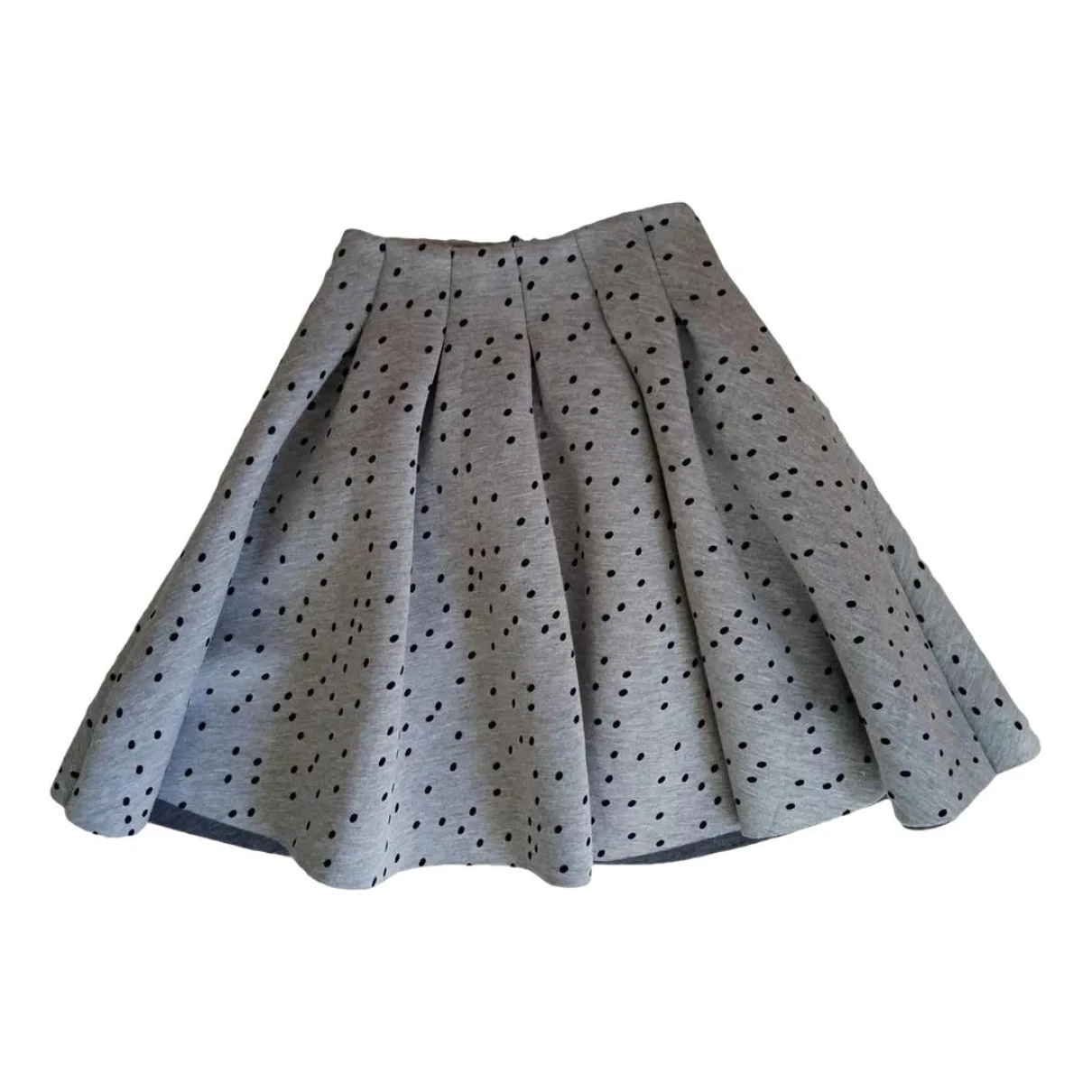 Pre-owned Maje Mini Skirt In Grey