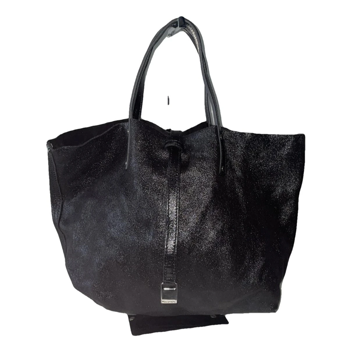 Pre-owned Tiffany & Co Leather Tote In Black