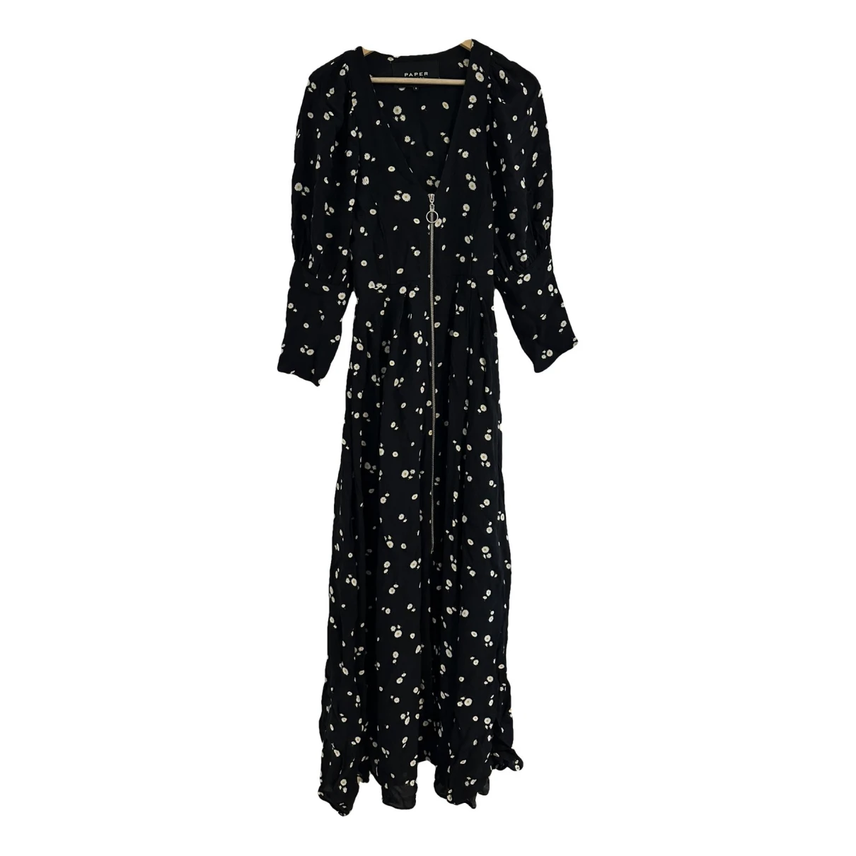 Pre-owned Paper London Maxi Dress In Black