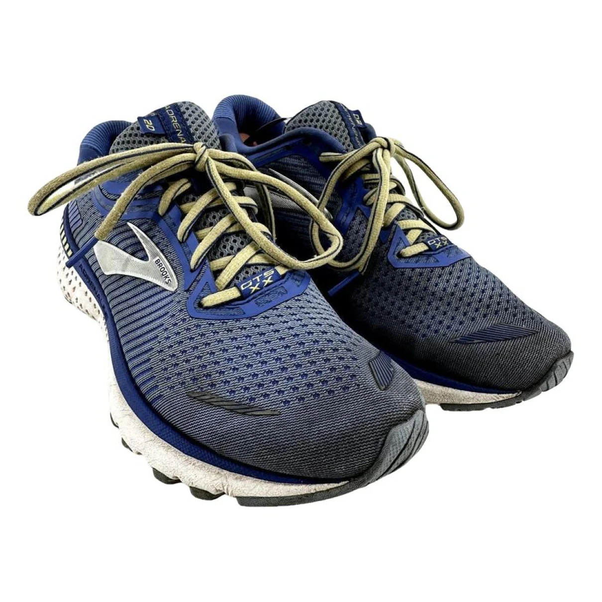 Pre-owned Brooks Cloth Trainers In Blue