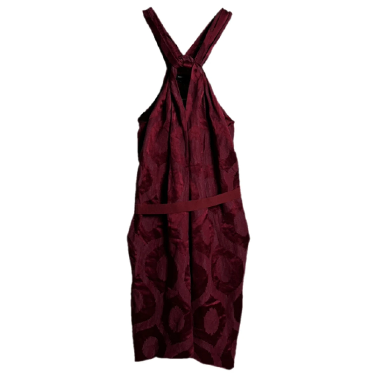 Pre-owned Isabel Marant Mid-length Dress In Burgundy