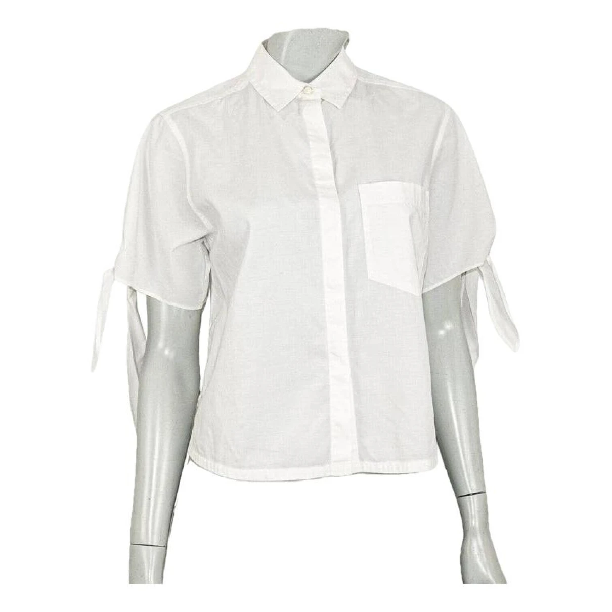 Pre-owned Ayr Blouse In White