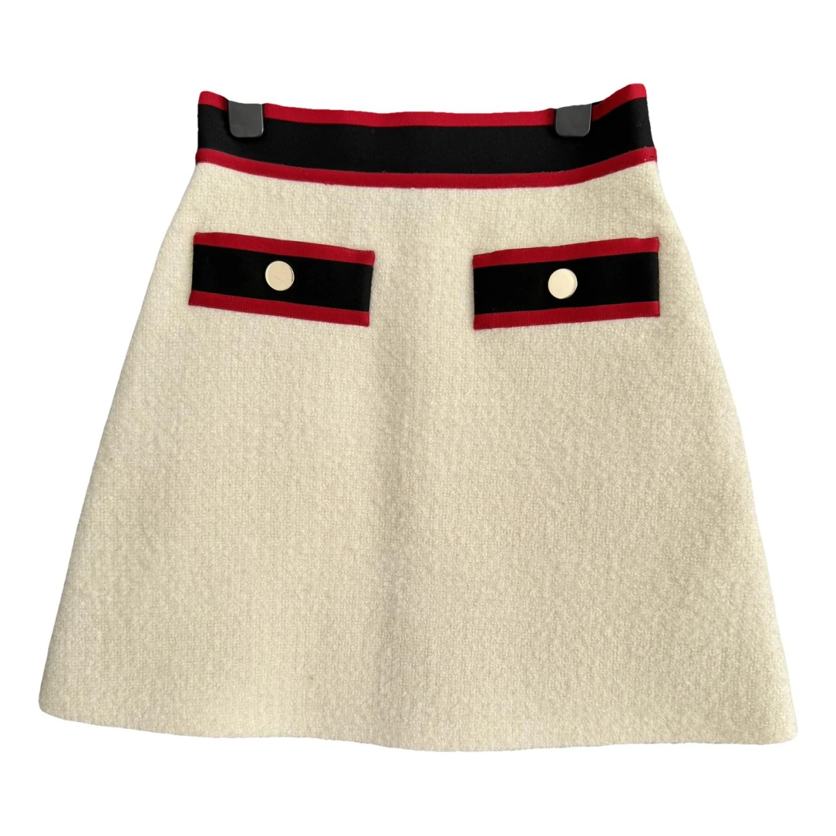 Pre-owned Maje Wool Mini Skirt In Other