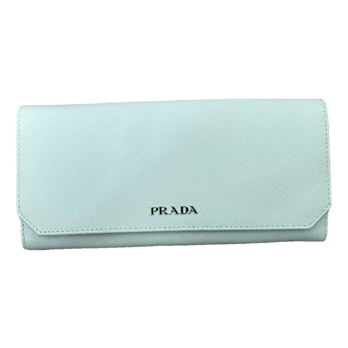 Pre-owned Prada Wallet In White