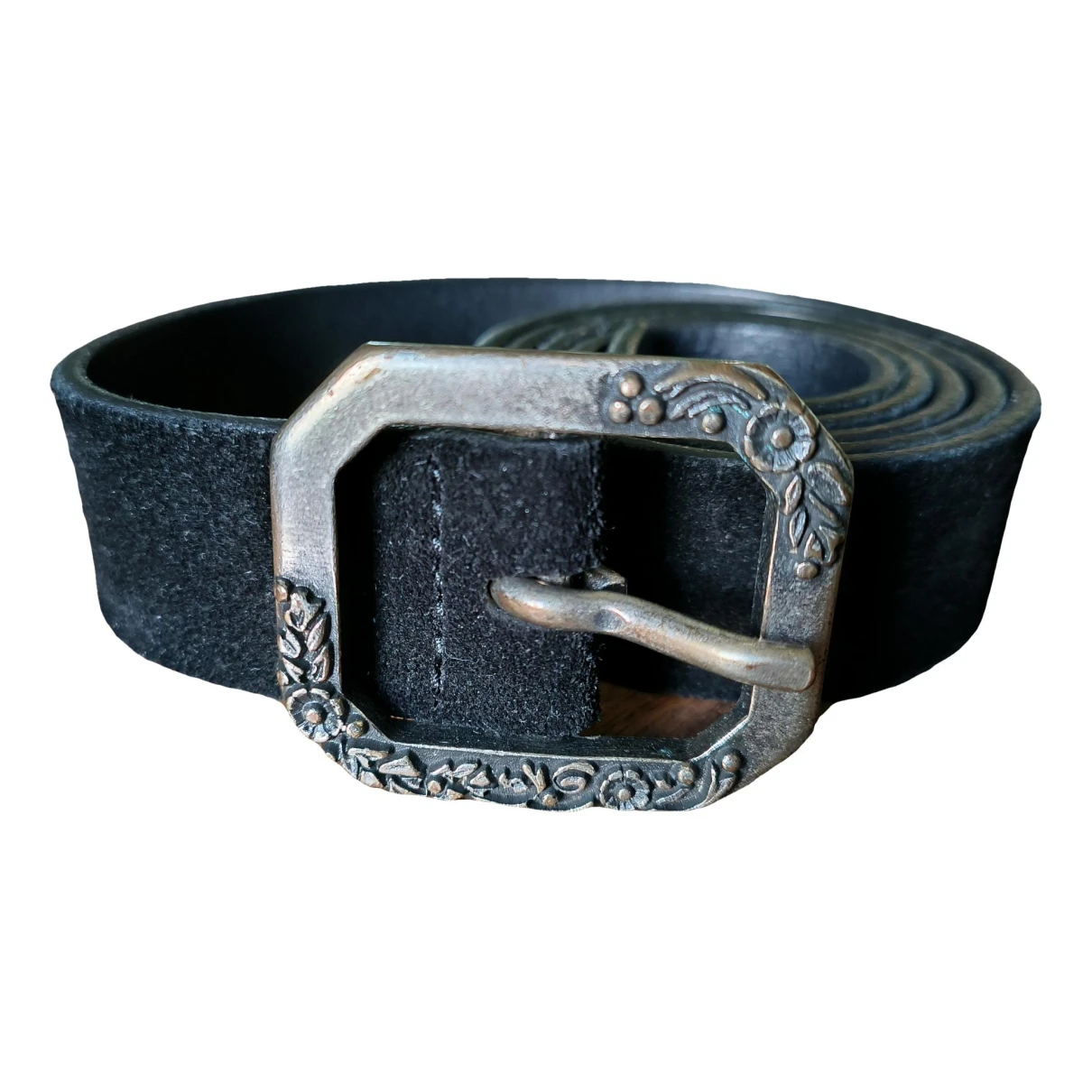 Pre-owned Replay Belt In Black