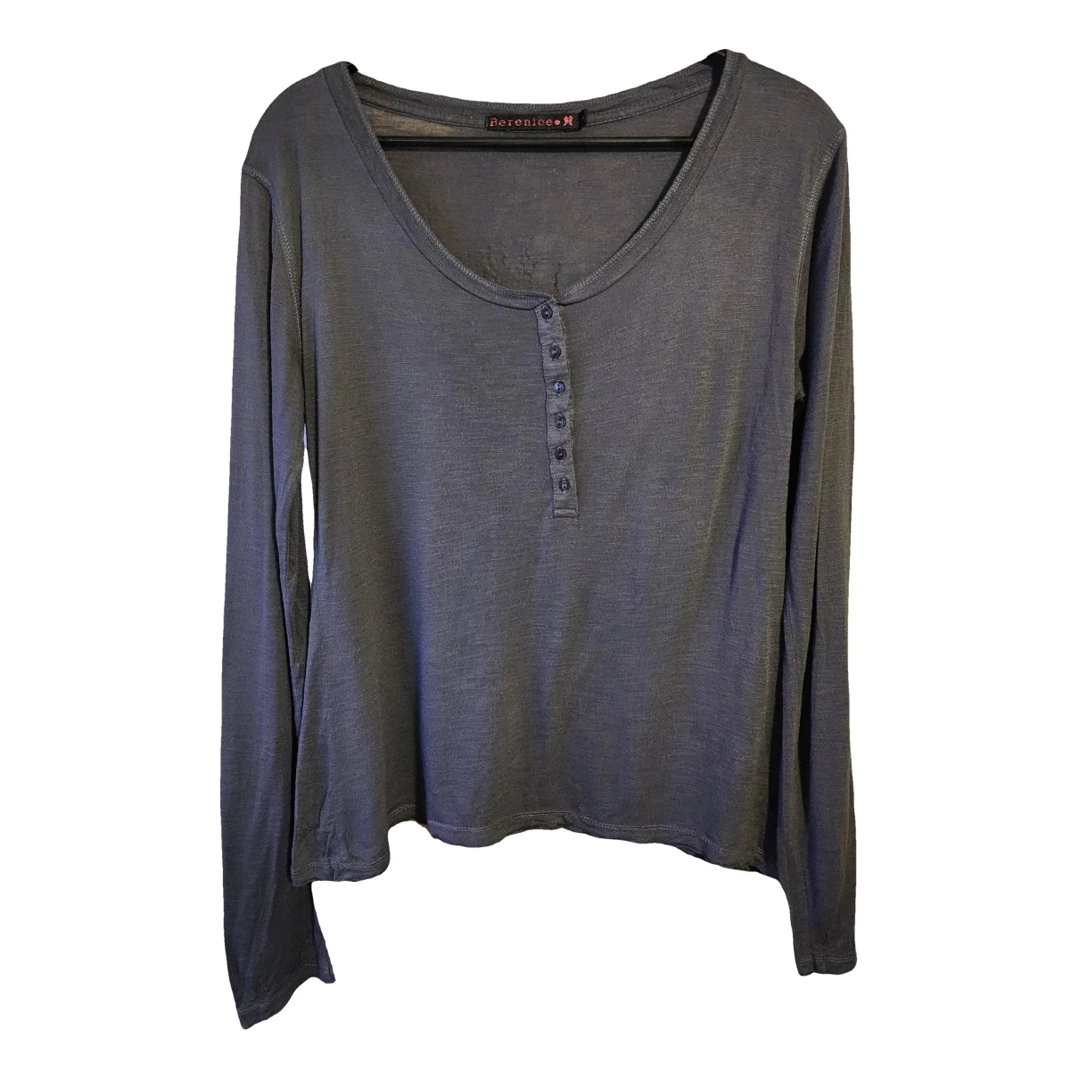 Pre-owned Berenice Blouse In Grey