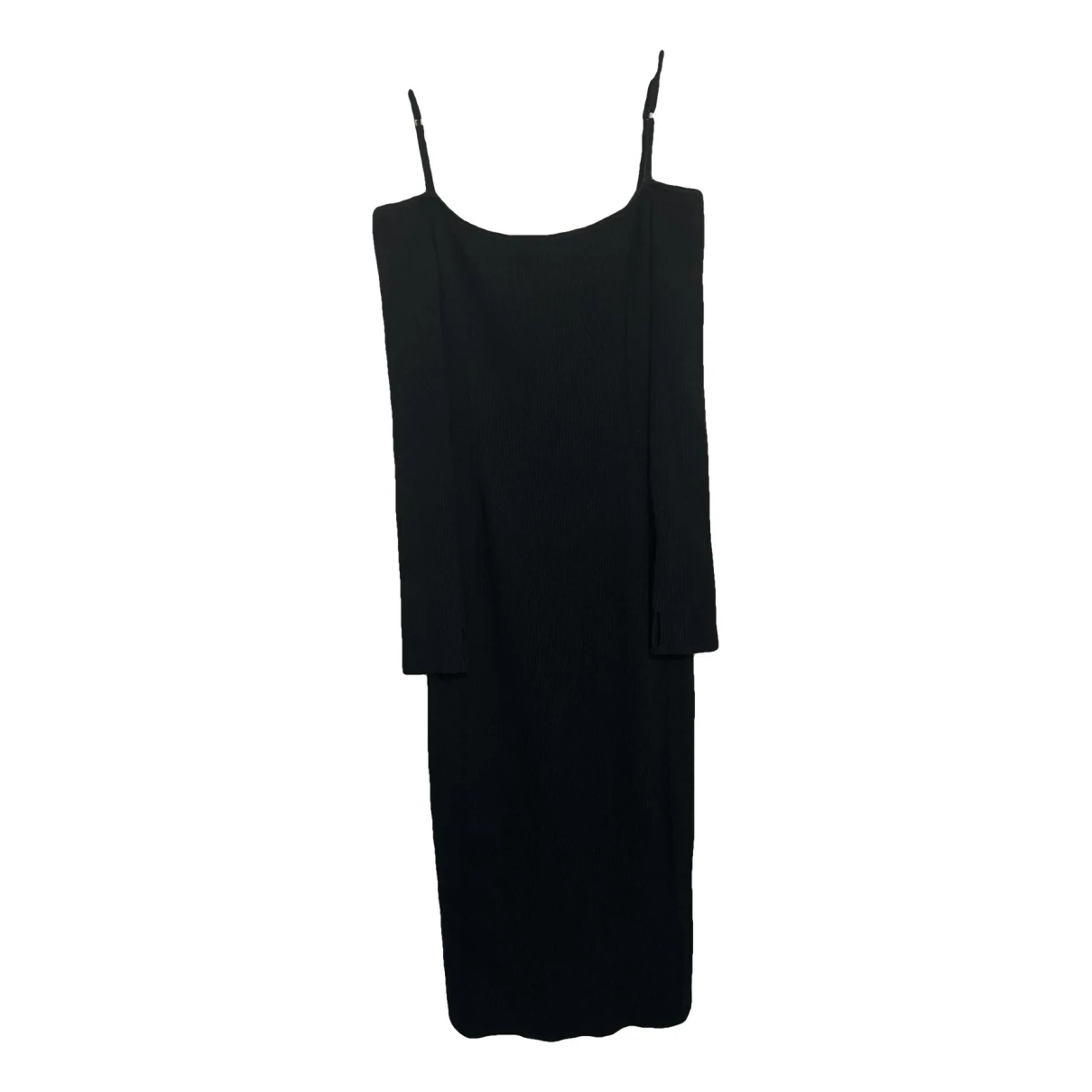 Pre-owned Jacquemus Mid-length Dress In Black