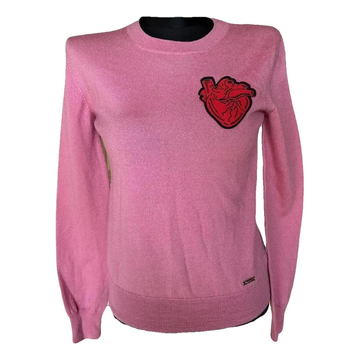 Pre-owned Dsquared2 Wool Jumper In Pink