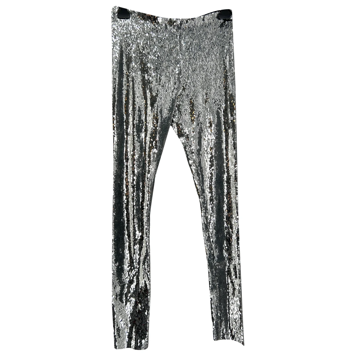 Pre-owned Isabel Marant Slim Pants In Silver