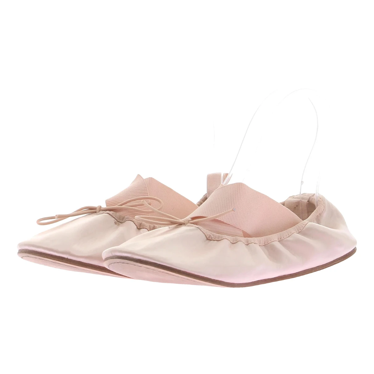 Pre-owned Repetto Cloth Ballet Flats In Pink