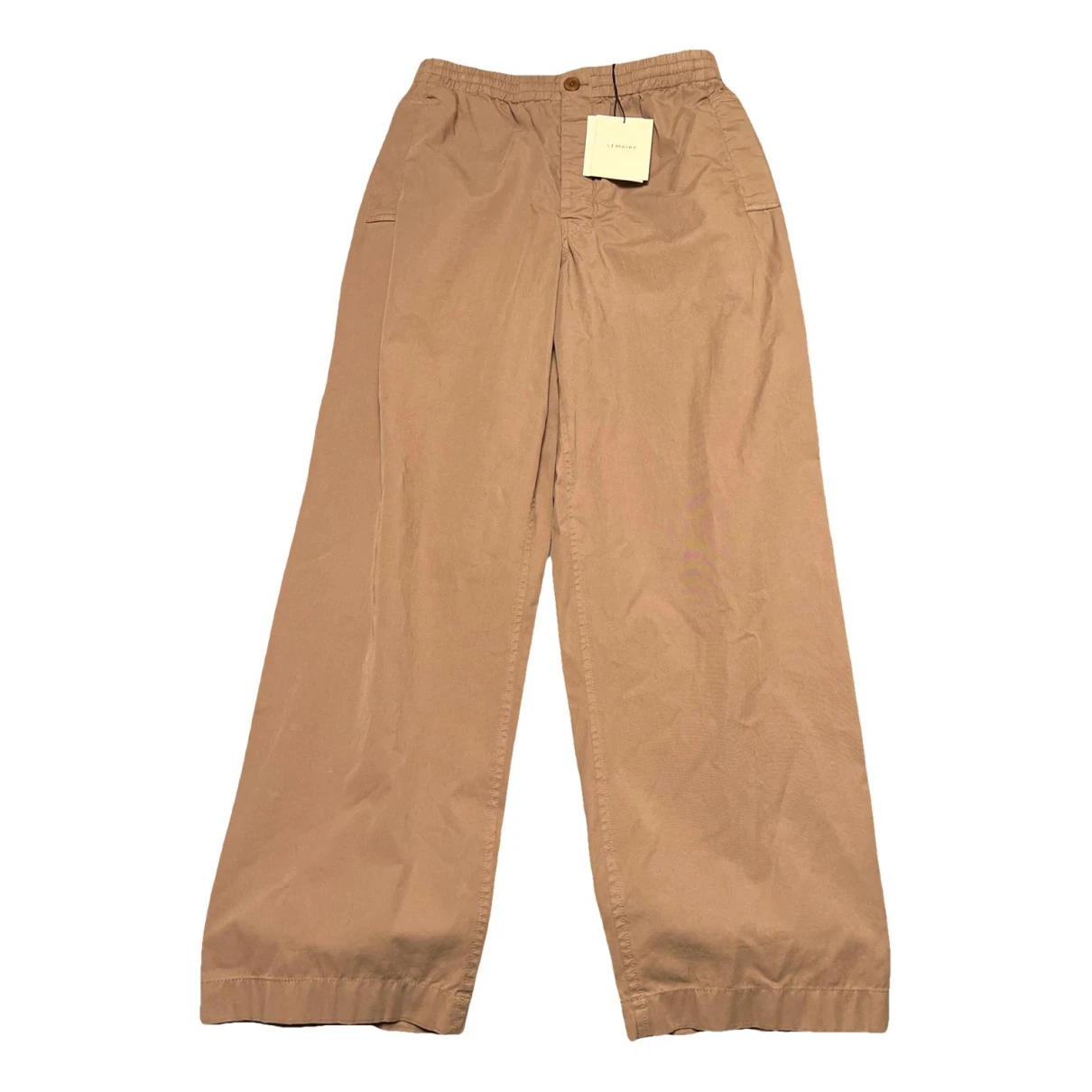 Pre-owned Lemaire Trousers In Brown