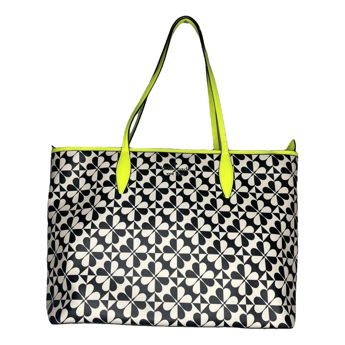 Pre-owned Kate Spade Patent Leather Tote In Multicolour