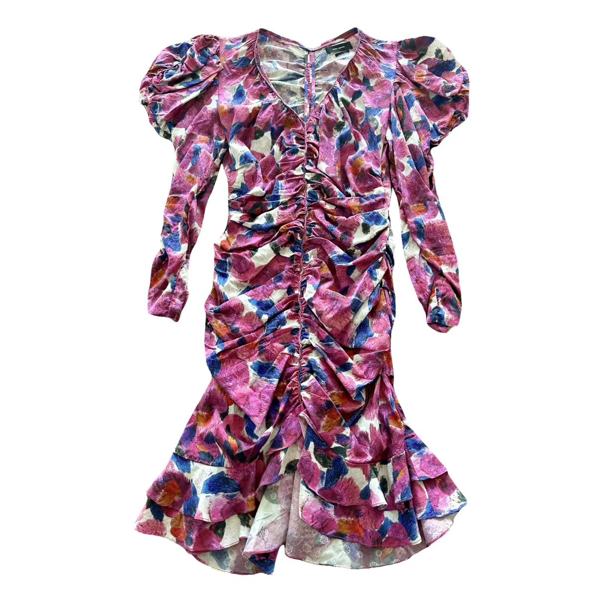 Pre-owned Isabel Marant Mini Dress In Multicolour
