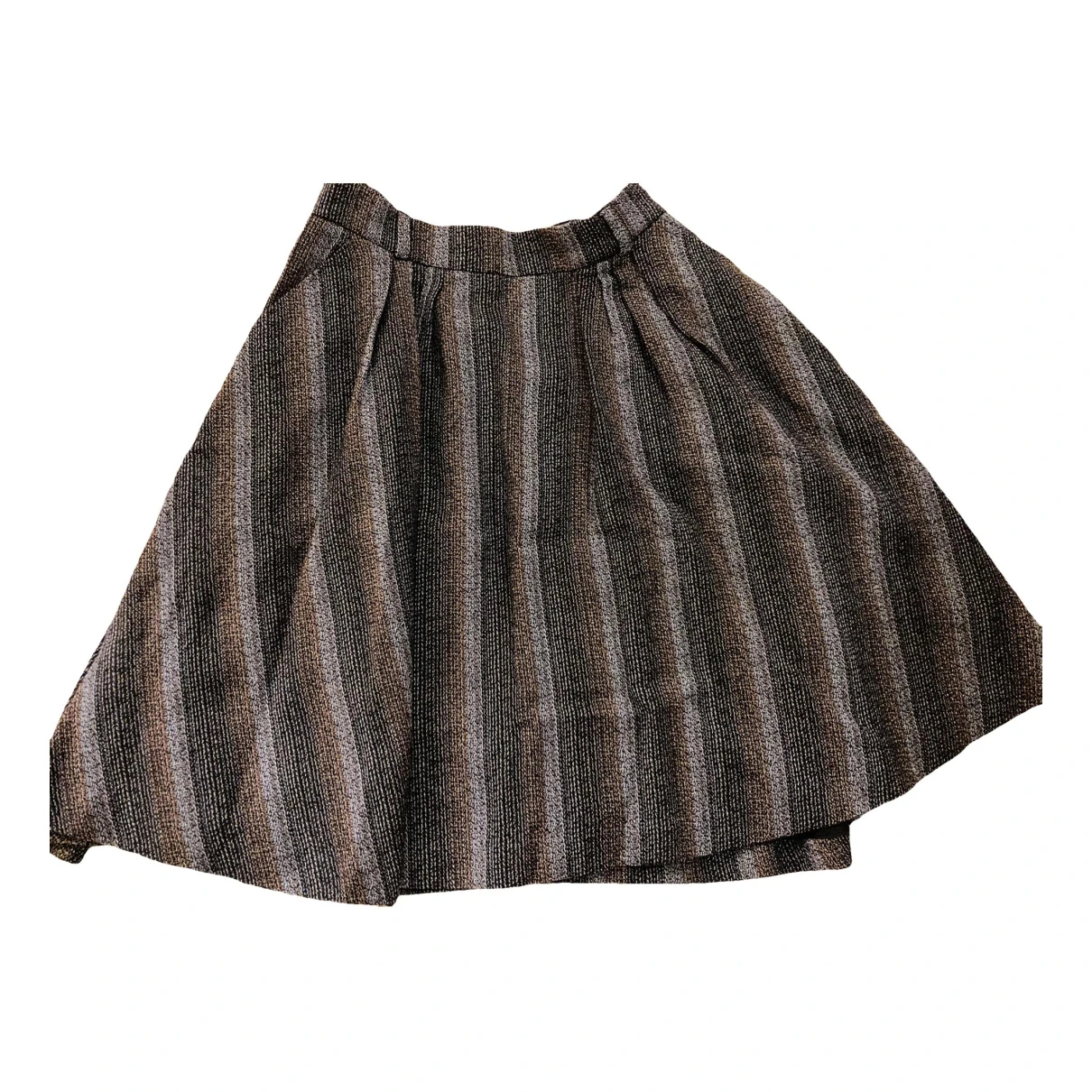 Pre-owned Prada Wool Mid-length Skirt In Other