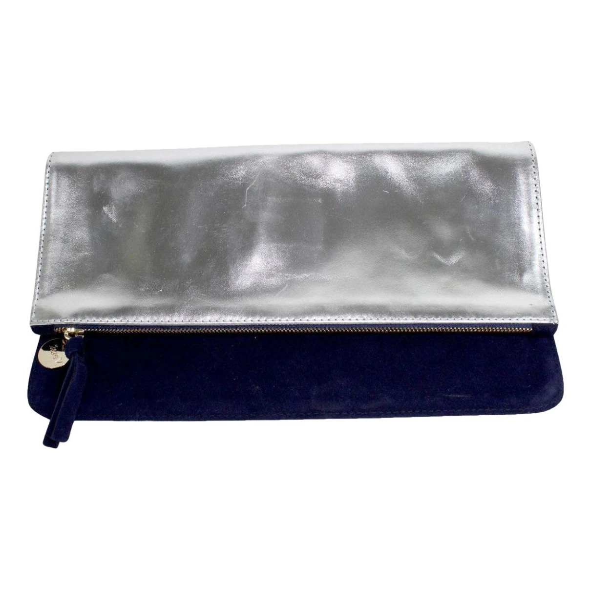 Pre-owned Clare V Mini Bag In Silver