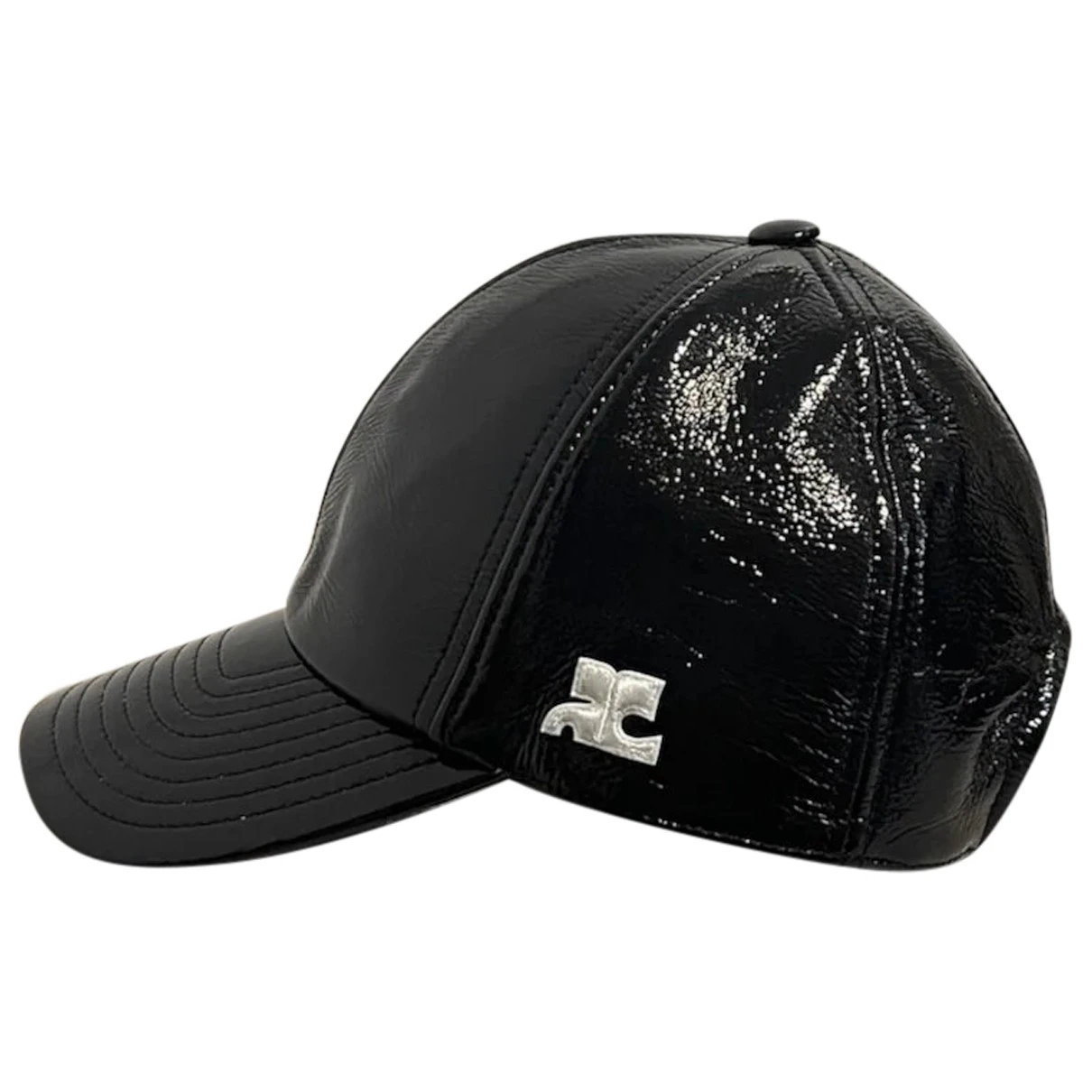 Pre-owned Courrèges Cap In Black