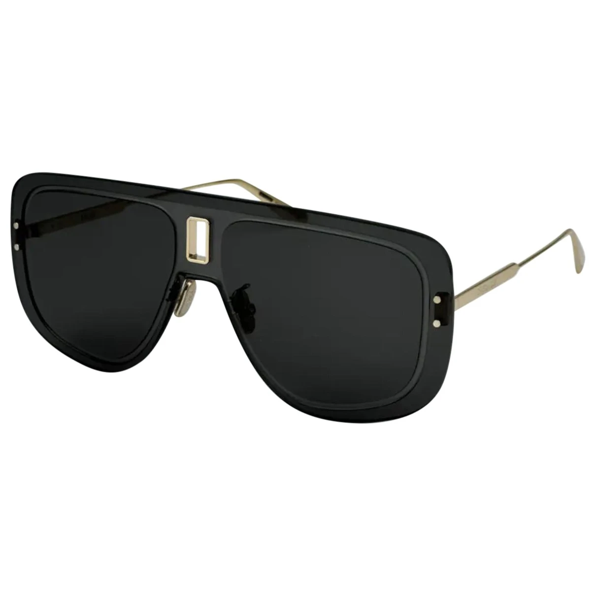 Pre-owned Dior Oversized Sunglasses In Black
