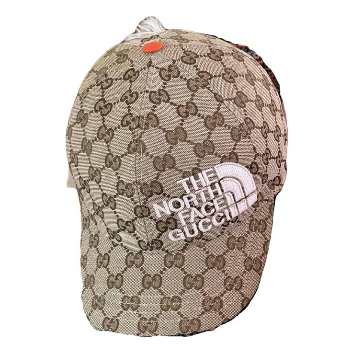 Pre-owned The North Face X Gucci Hat In Beige