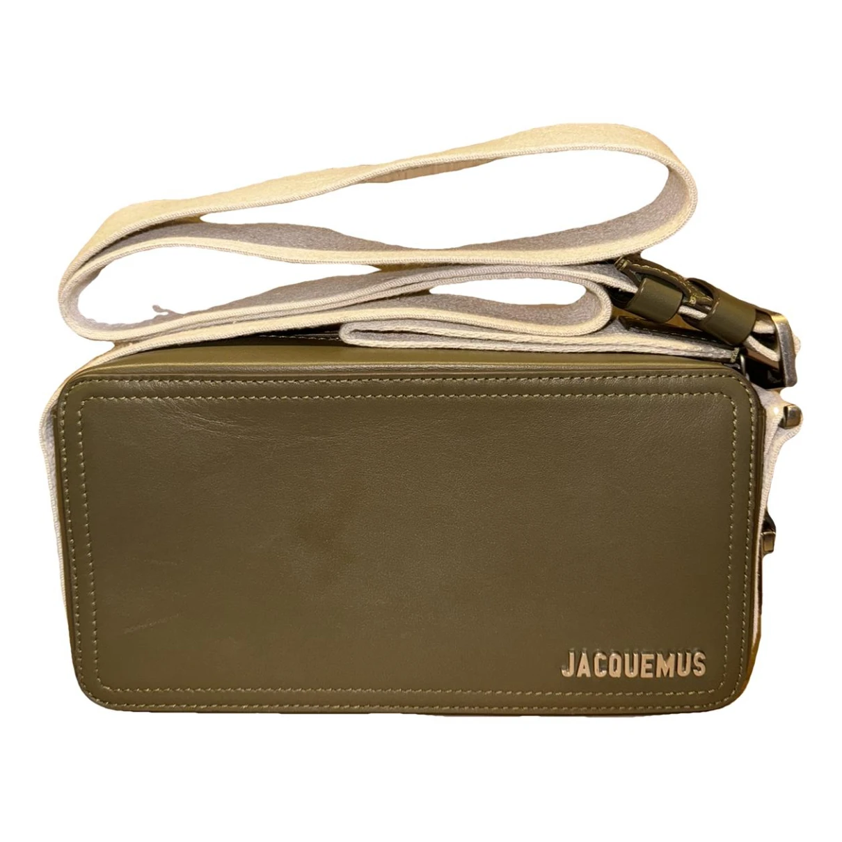 Pre-owned Jacquemus Leather Bag In Green