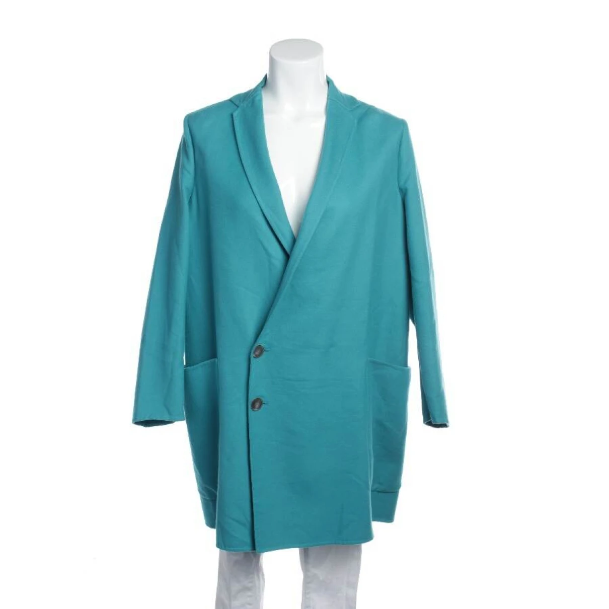 Pre-owned Fabiana Filippi Wool Jacket In Blue