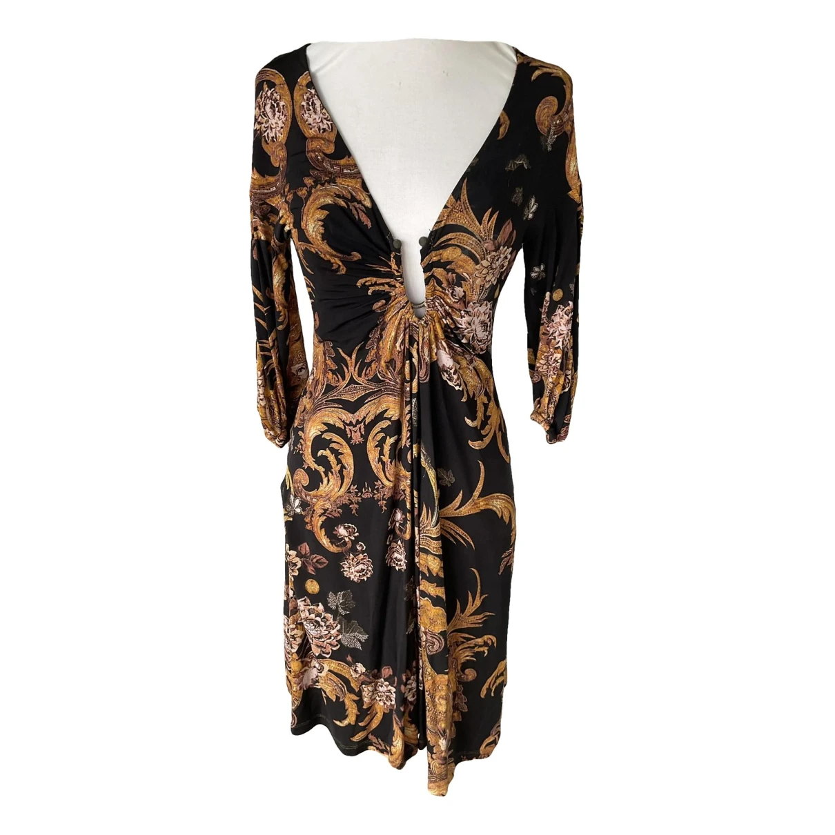 Pre-owned Class Cavalli Mid-length Dress In Multicolour