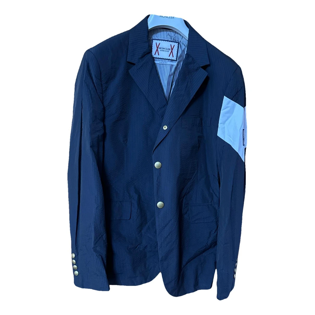 Pre-owned Moncler Gamme Bleu Jacket In Blue