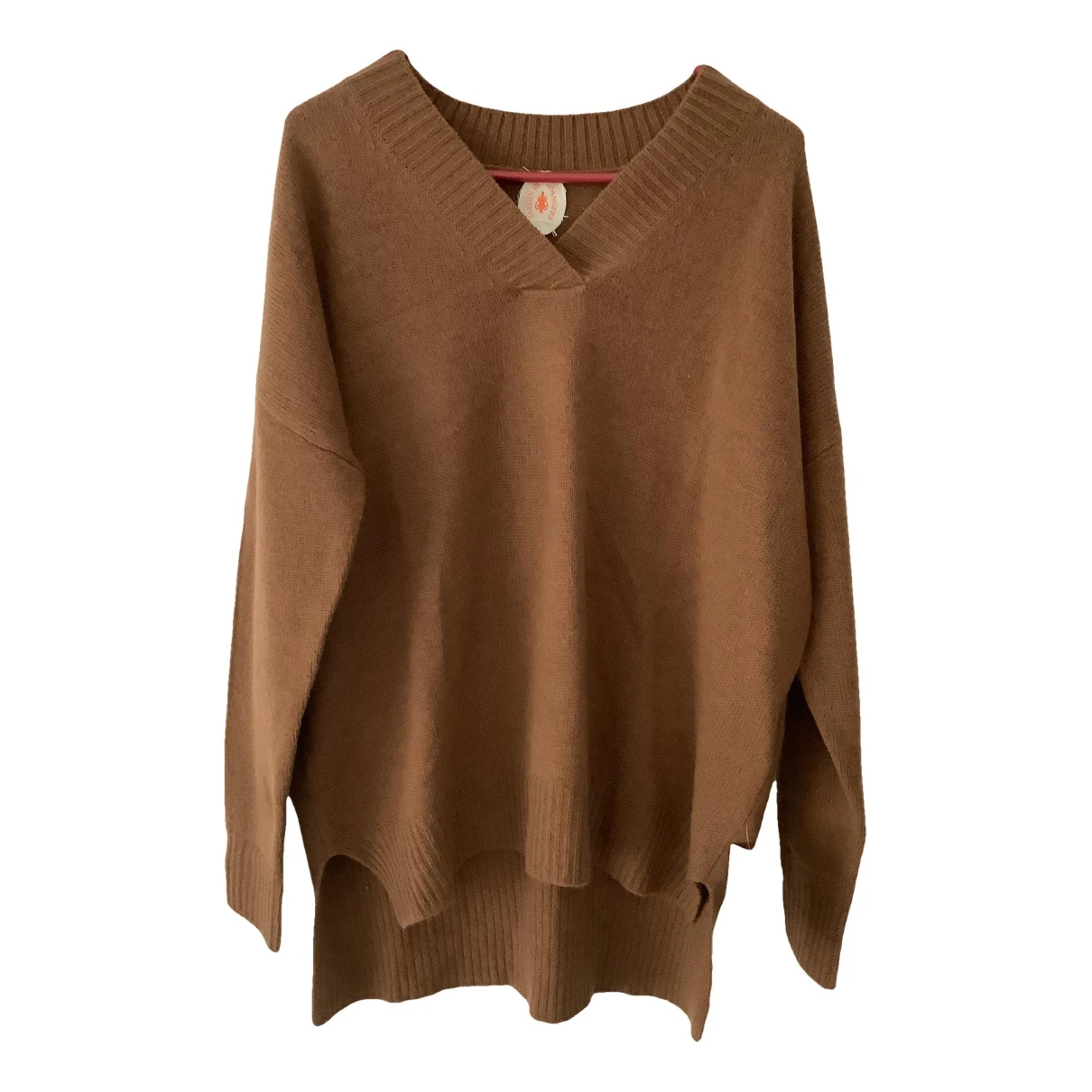 Pre-owned Allude Wool Jumper In Brown