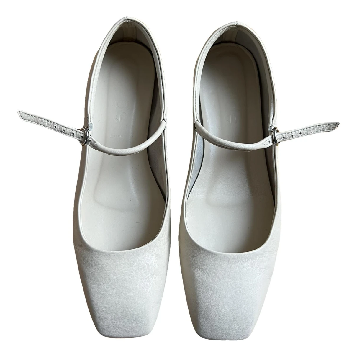 Pre-owned Aeyde Leather Ballet Flats In Other