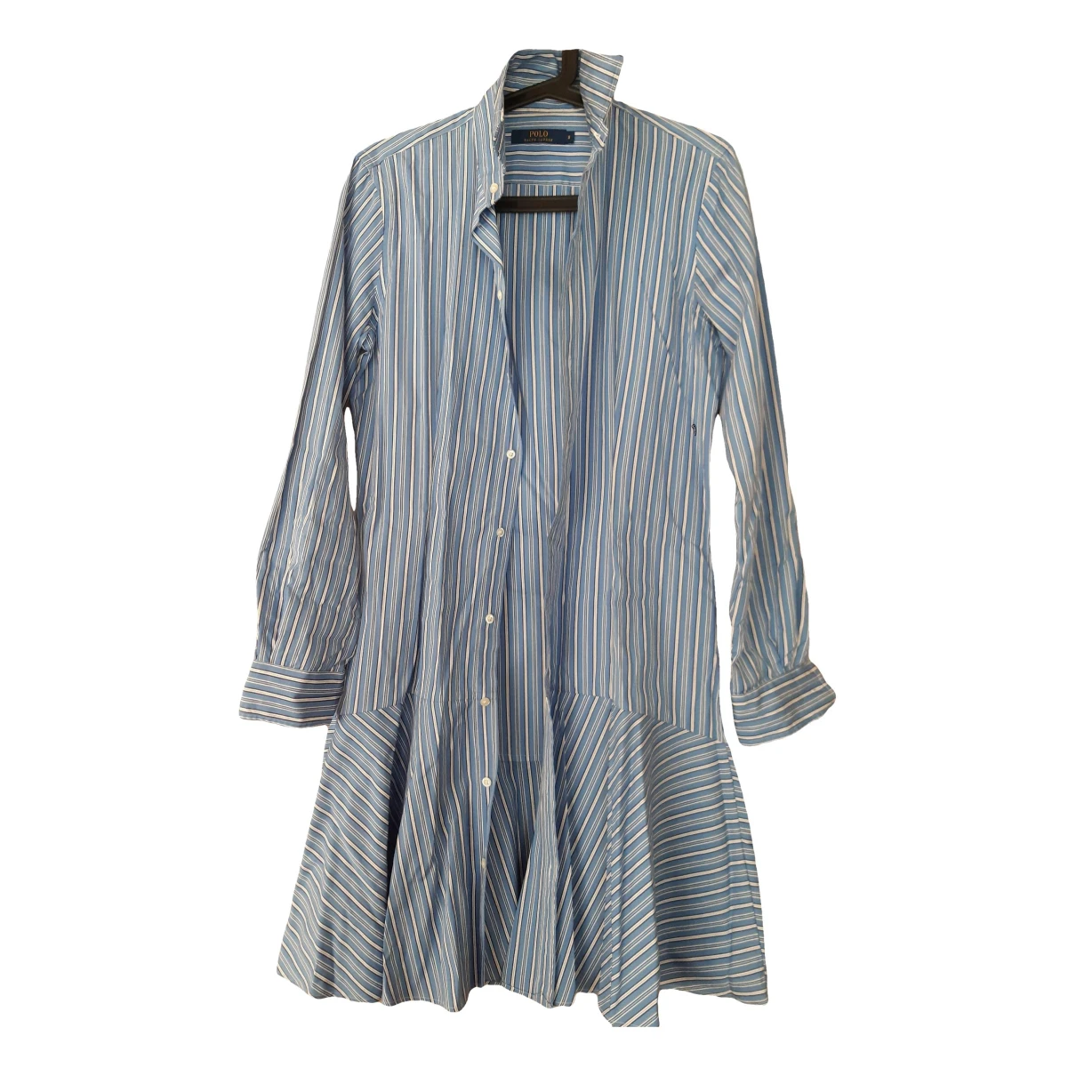 Pre-owned Polo Ralph Lauren Mid-length Dress In Blue