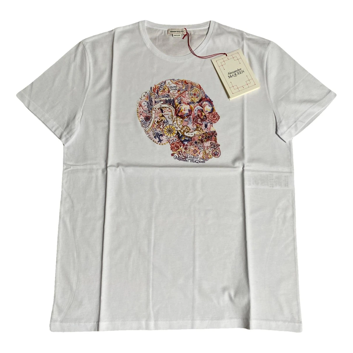 Pre-owned Alexander Mcqueen T-shirt In White