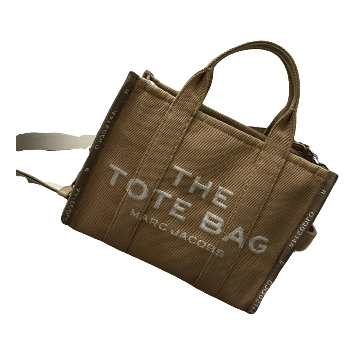 Pre-owned Marc Jacobs The Tag Tote Tote In Beige