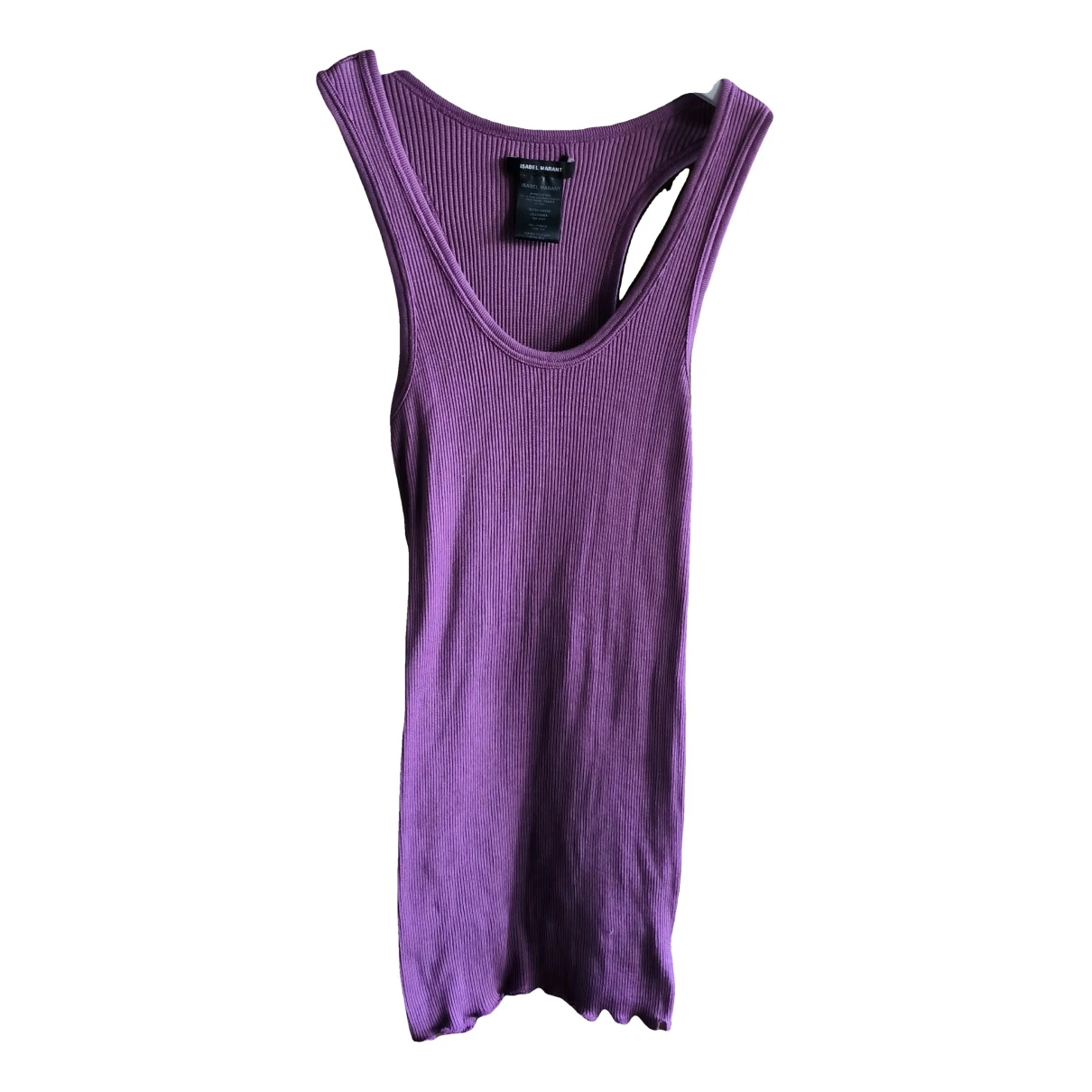 Pre-owned Isabel Marant Silk Vest In Purple