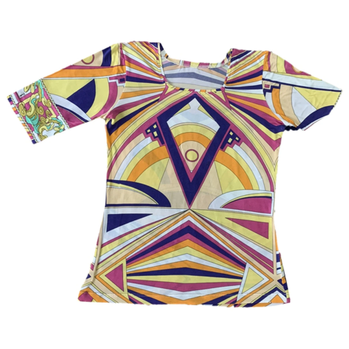 Pre-owned Emilio Pucci T-shirt In Multicolour