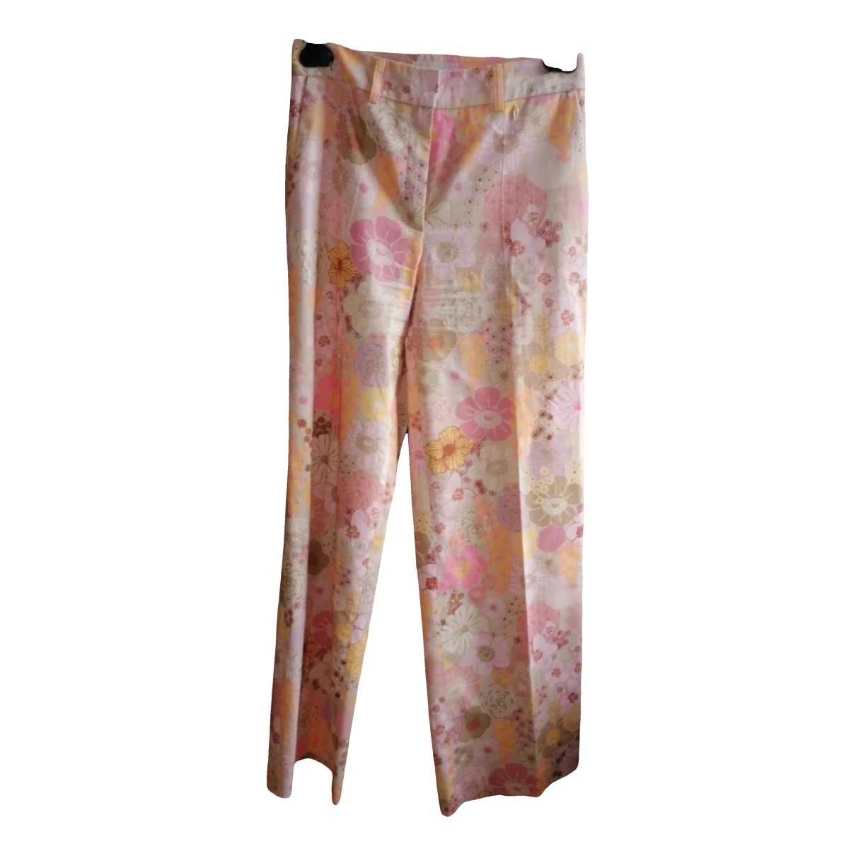 Pre-owned Fabienne Chapot Large Pants In Multicolour